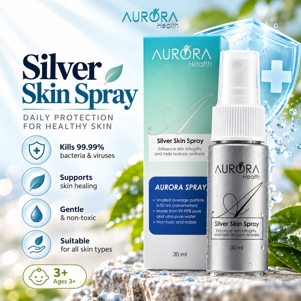 Aurora Health Silver Skin Spray 30ml
