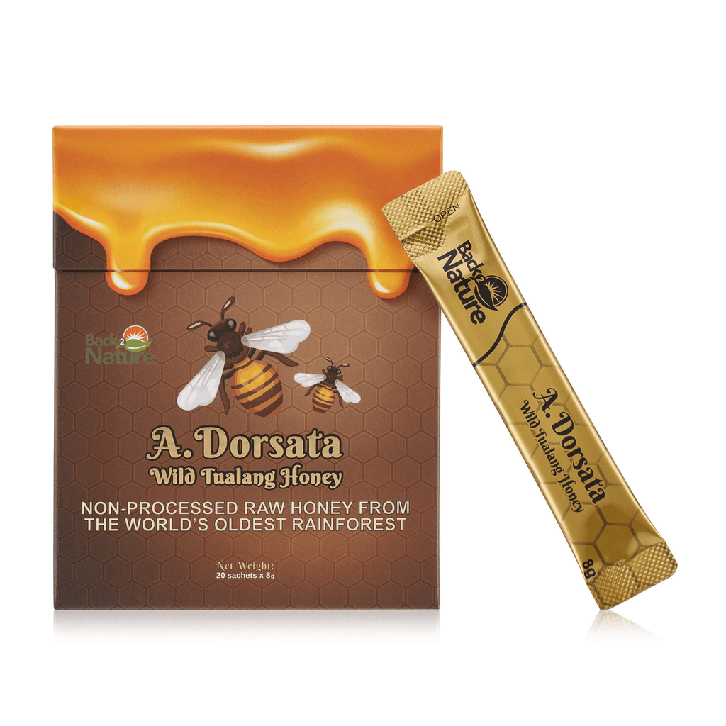 A.Dorsata Wild Tualang Honey (20 Sachets x 8g)