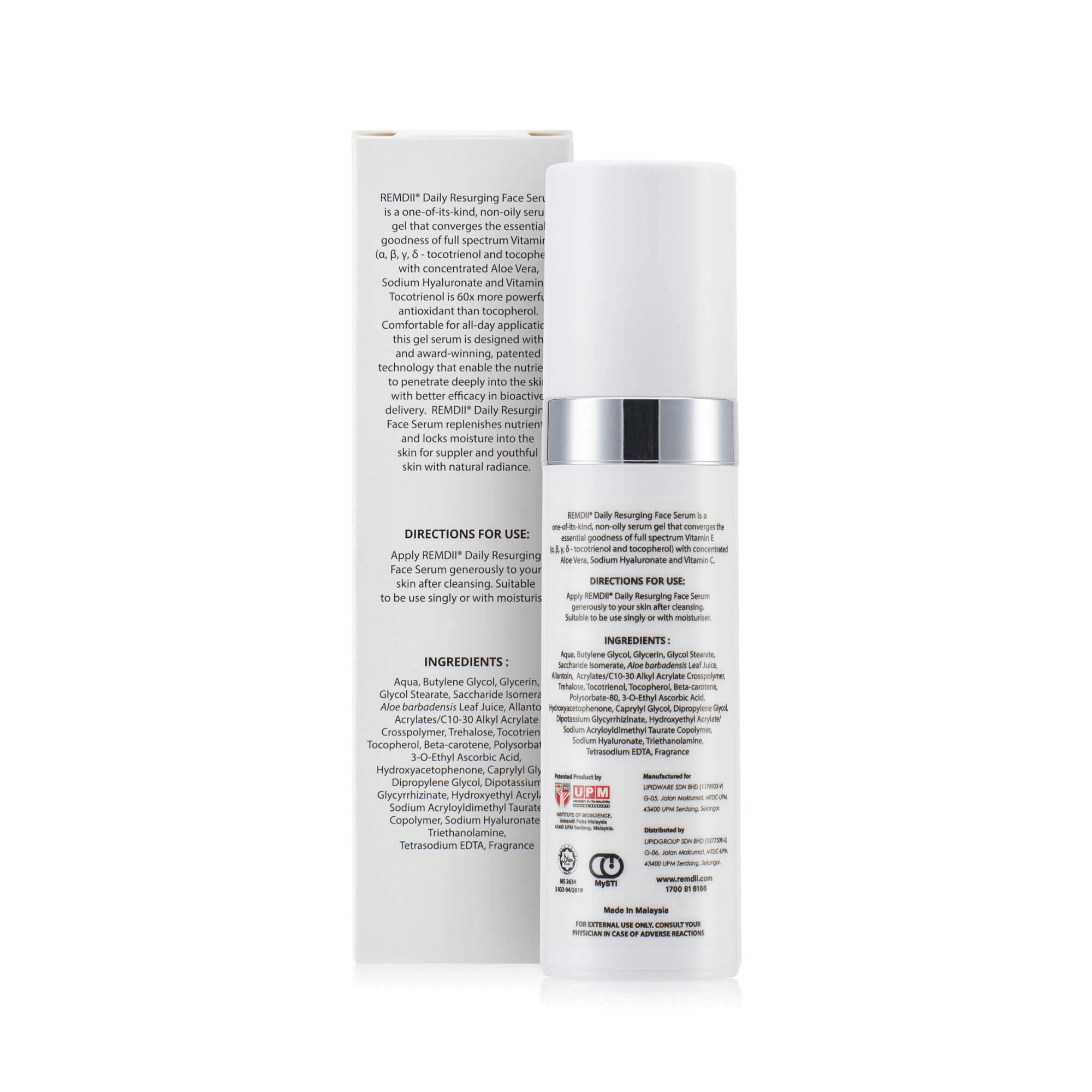 REMDII® Daily Resurging Face Serum 30g