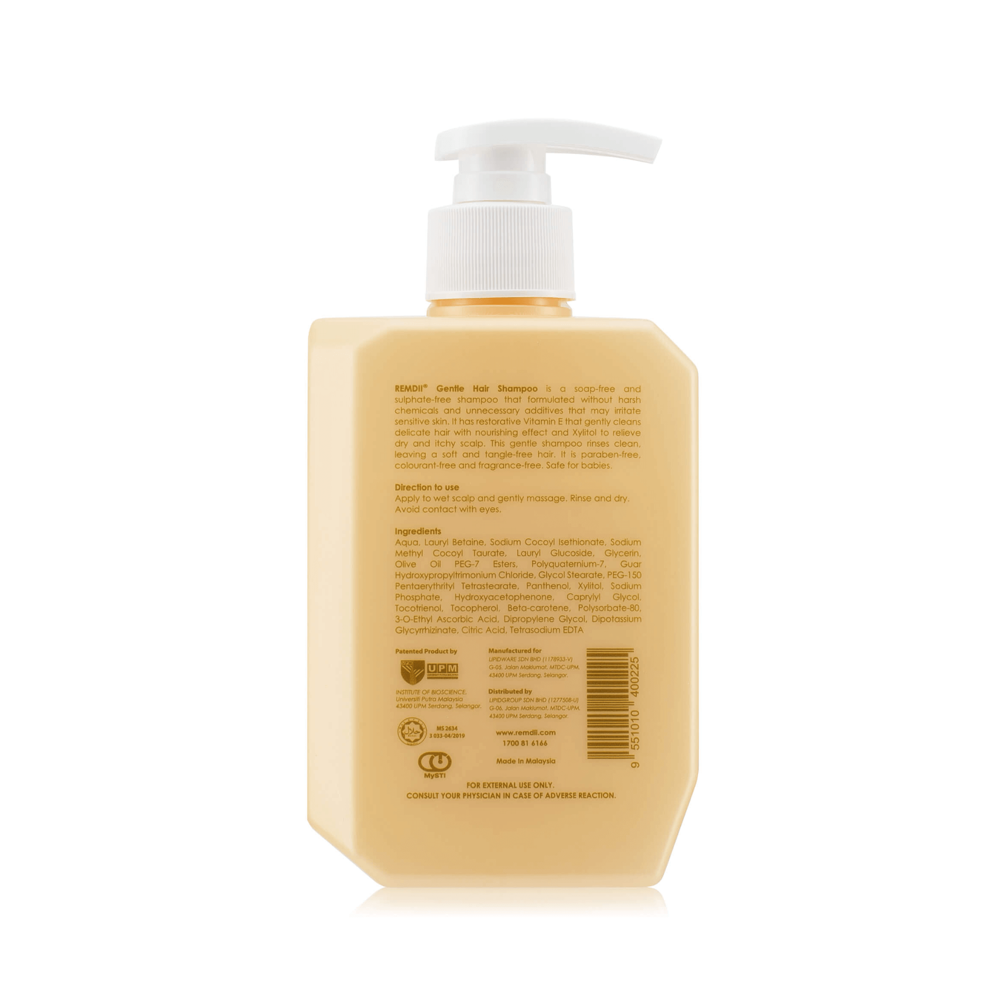 REMDII® Gentle Hair Shampoo 250ml