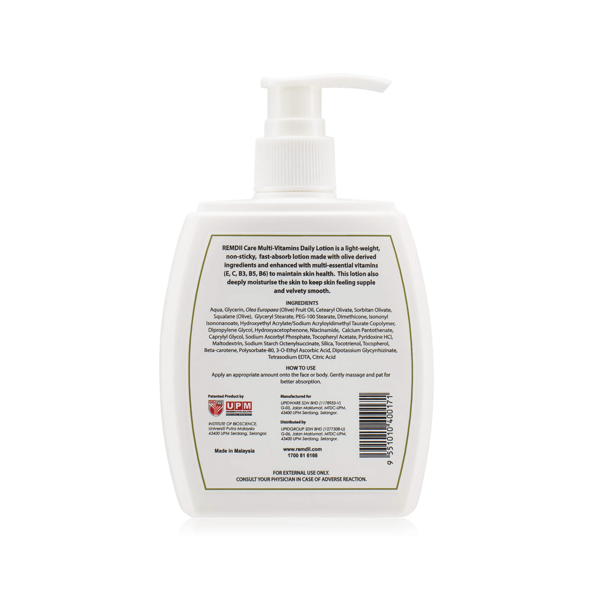 REMDII® Multi-Vitamins Daily Lotion