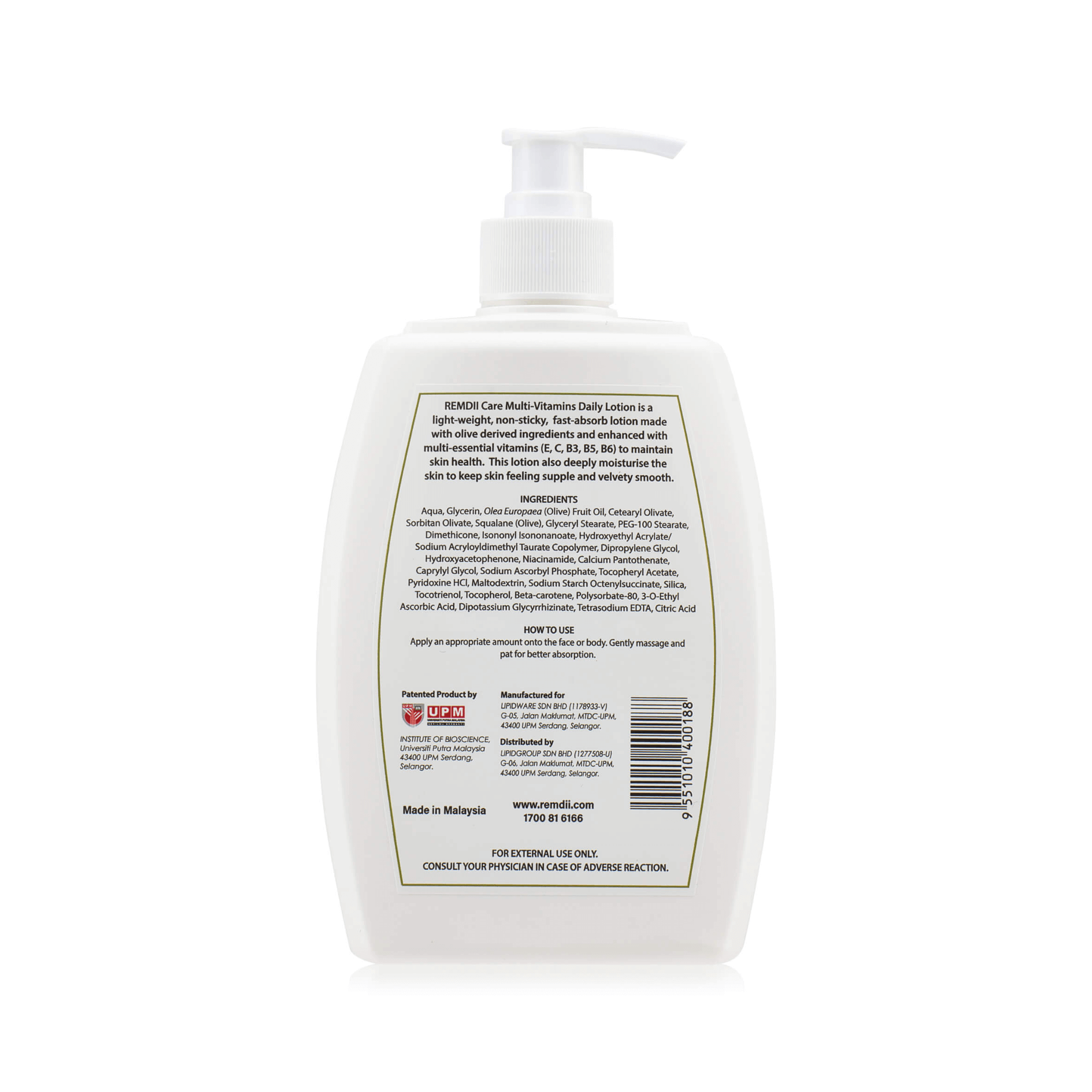 REMDII® Multi-Vitamins Daily Lotion