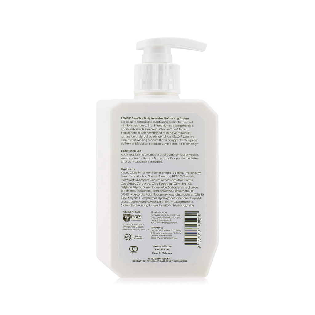 REMDII® Sensitive Daily Intensive Moisturising Cream