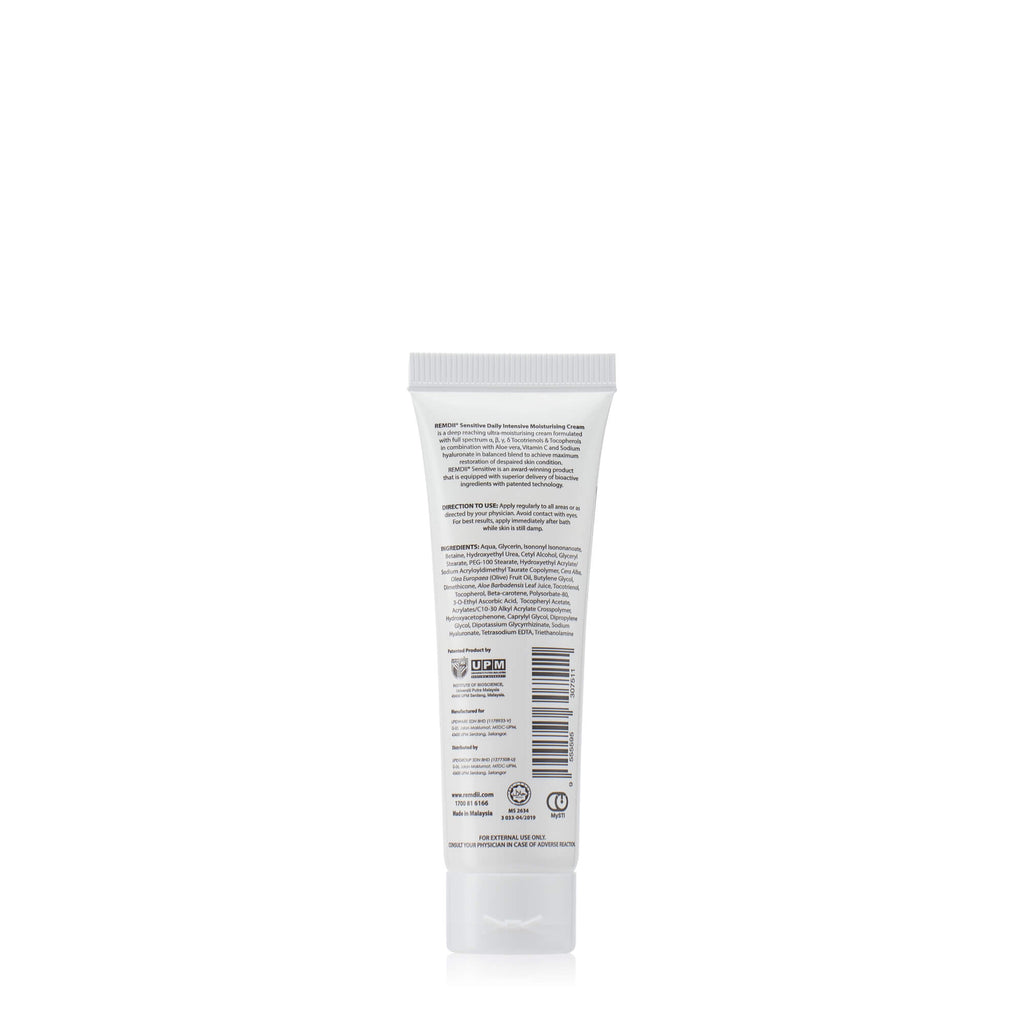 REMDII® Sensitive Daily Intensive Moisturising Cream 28ml