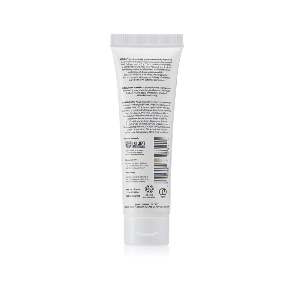 REMDII® Sensitive Daily Intensive Moisturising Cream