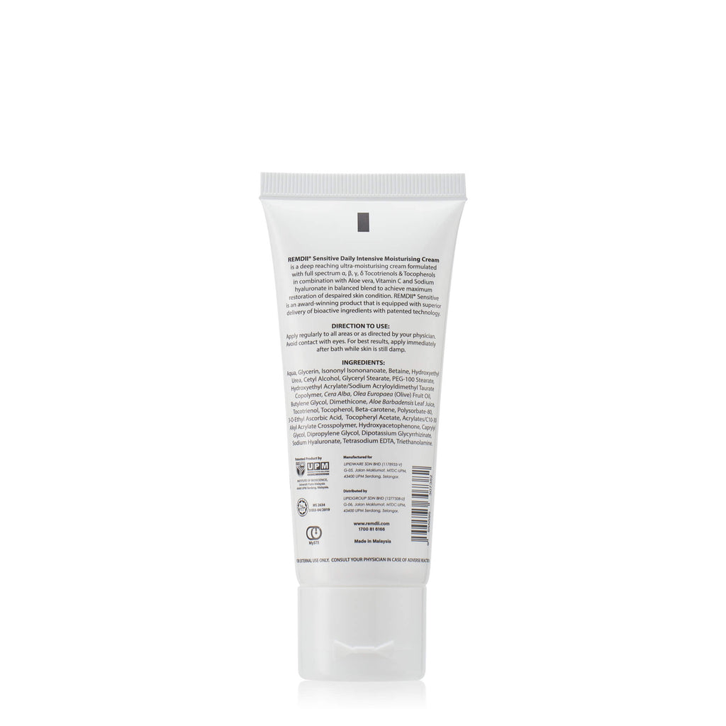 REMDII® Sensitive Daily Intensive Moisturising Cream 50ml