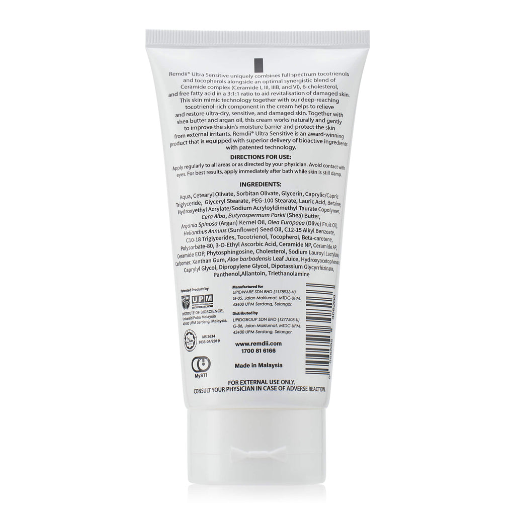 REMDII® Ultra Sensitive Daily Advance Intensive Barrier Repair Cream 150ml