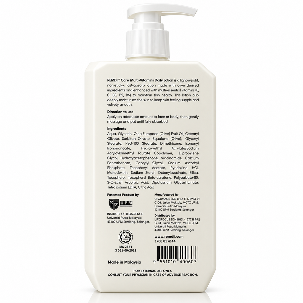 REMDII® Multi-Vitamins Daily Lotion